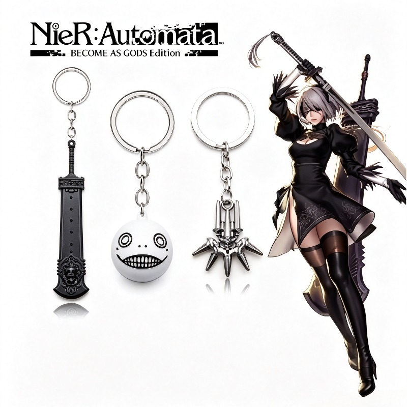 Cosplay Prop Sword - Popular Game NieR Automata YoRHa Keychains