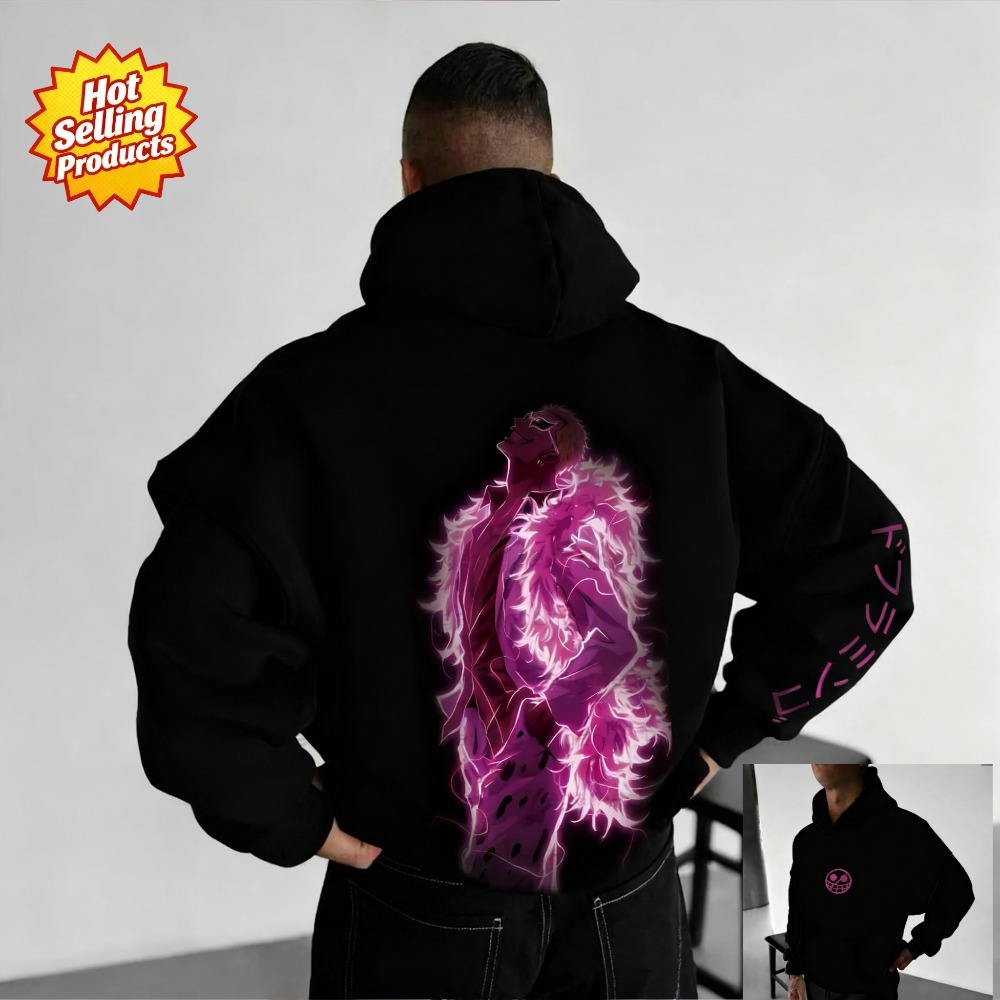 One Piece Hoodie Donquixote Do - Anime Merchandise Store In Japan ulasan dan harga