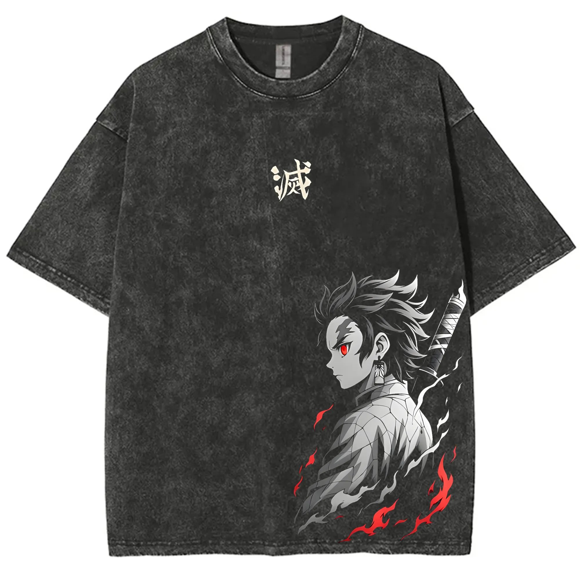 Streetwear Demon Slayer Vintag - Anime Merchandise Demon Slayer ulasan dan harga