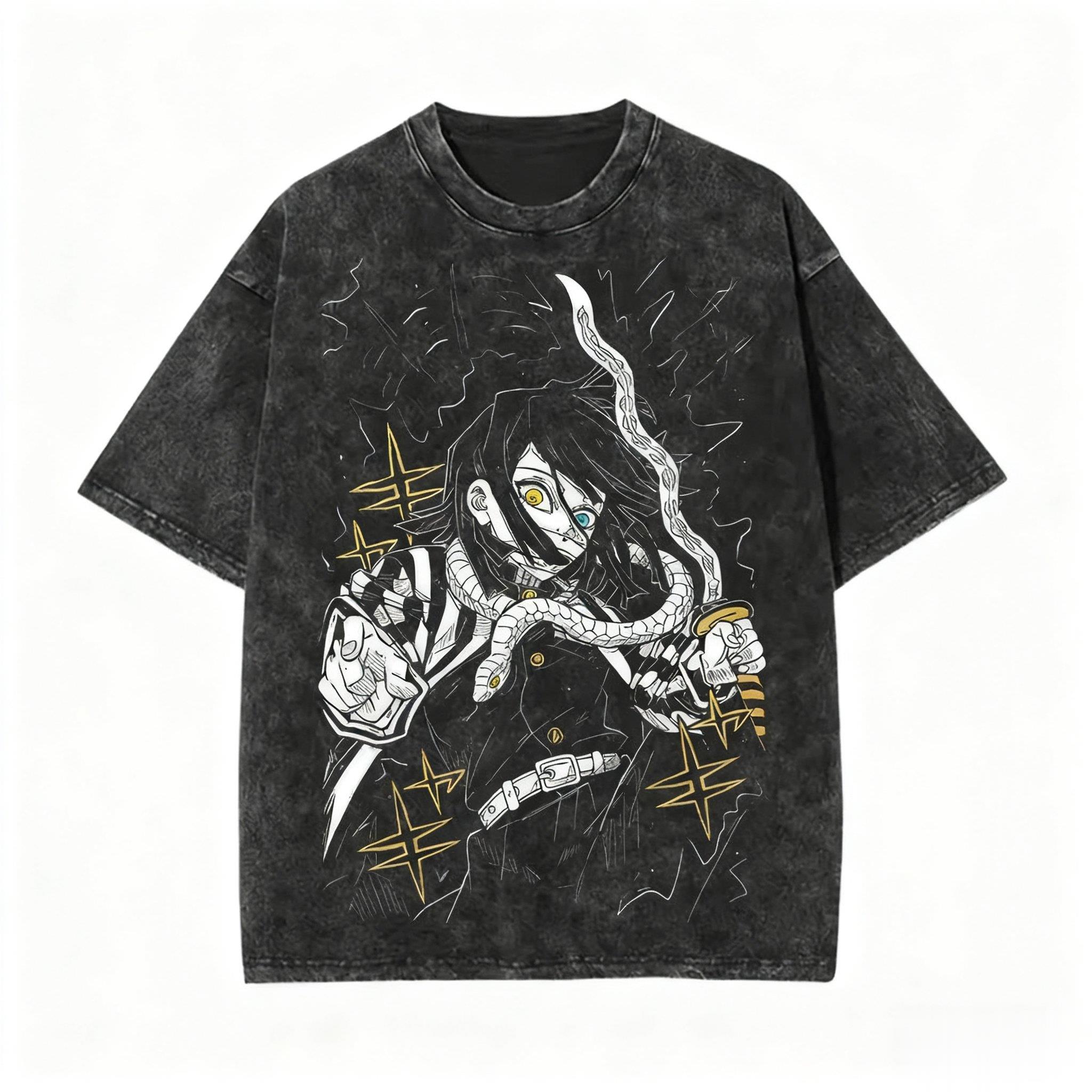 Streetwear Demon Slayer Vintag - Anime Merchandise Demon Slayer ulasan dan harga