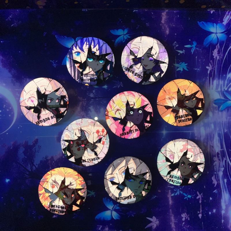 Demon Slayer Broken Badge Anim - Anime Merchandise Demon Slayer ulasan dan harga