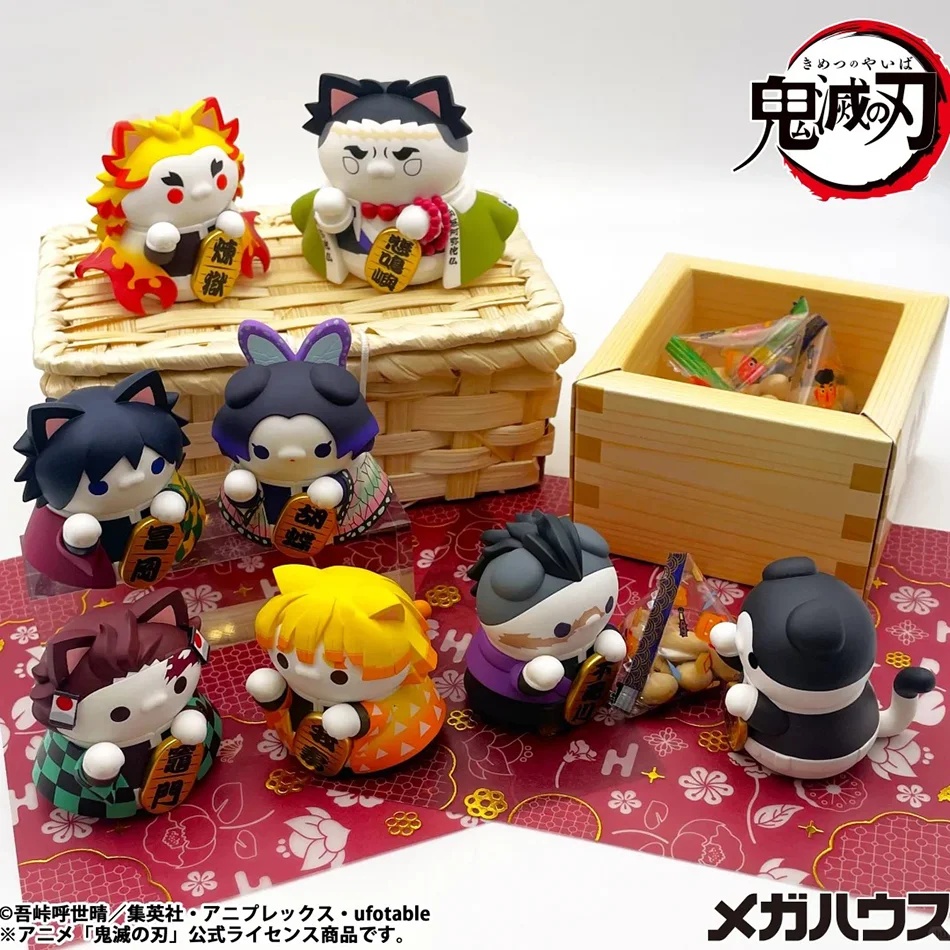 New 8pcs Demon Slayer Action F - Anime Merchandise Demon Slayer ulasan dan harga